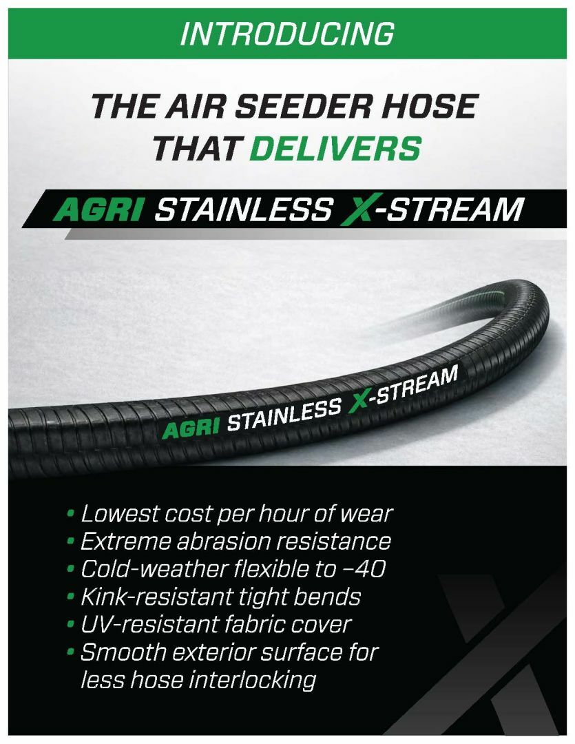 Agri Stainless Air Seeder Hose