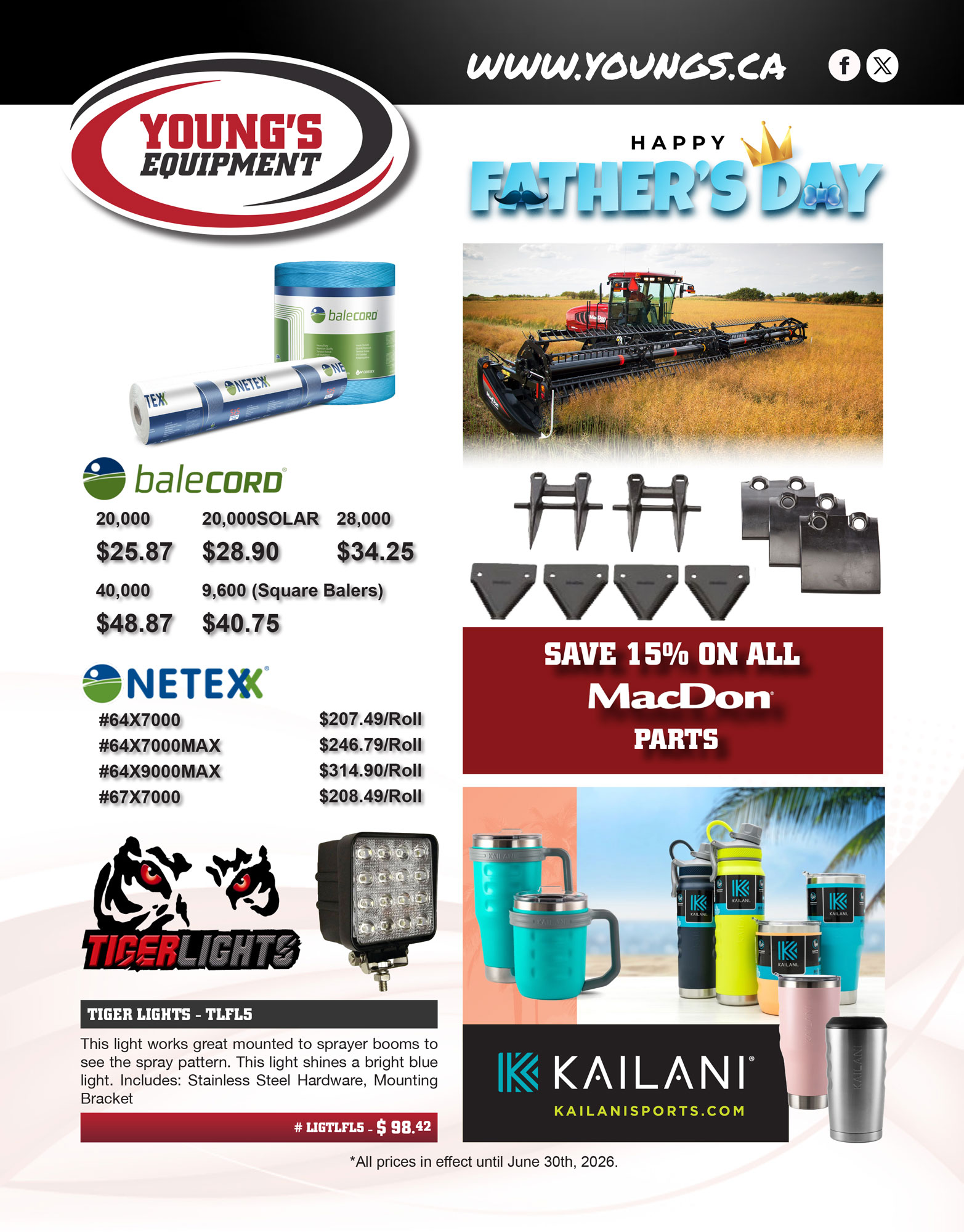 Monthly Parts Flyer