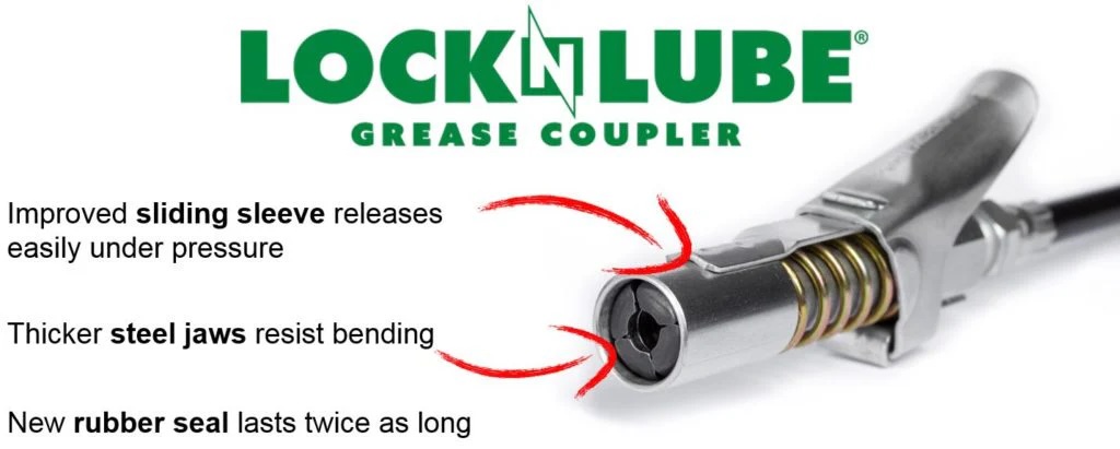 Lock N Lube Grease Gun Coupler