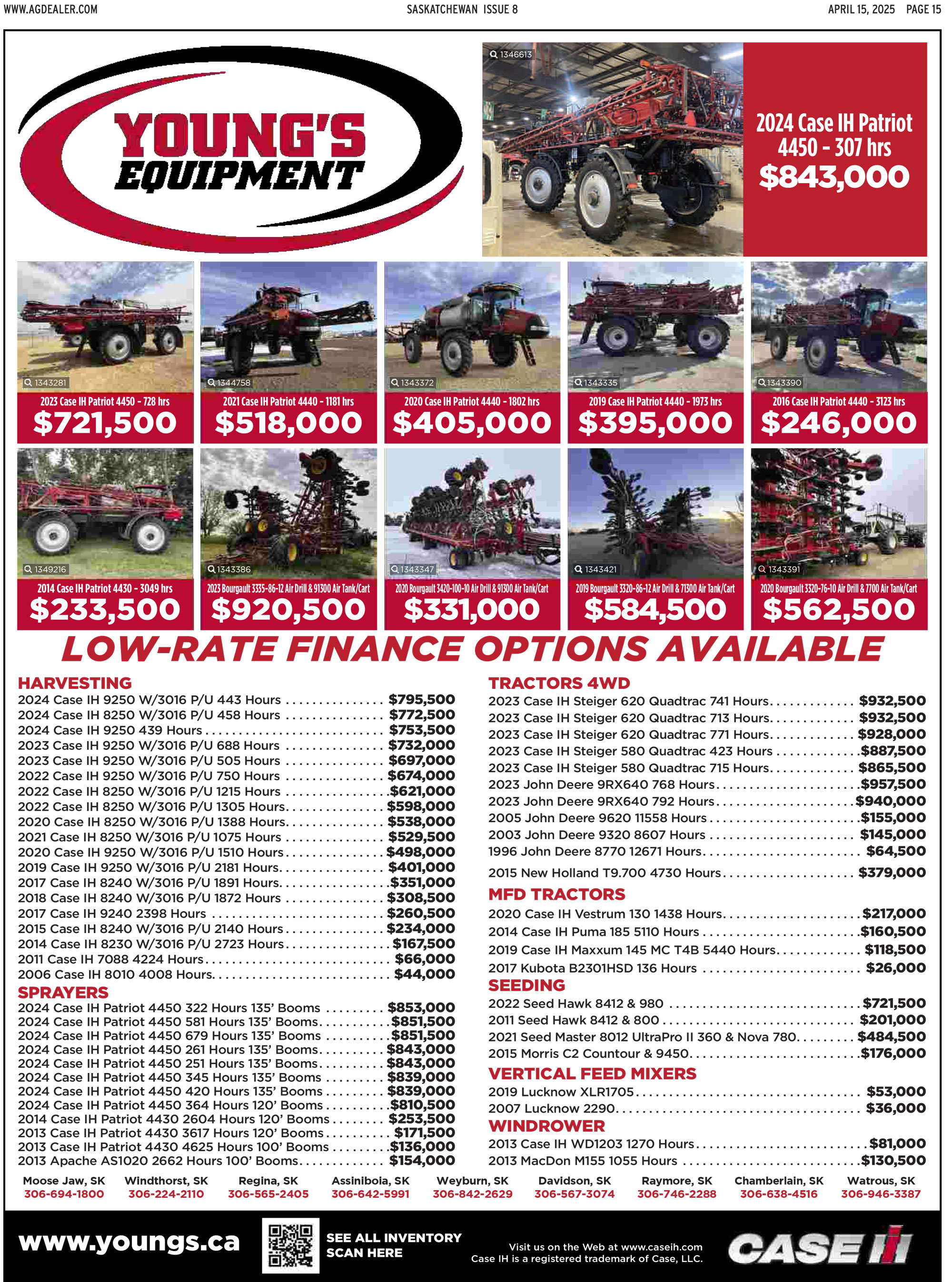 Ag Dealer Used Equipment Ad
