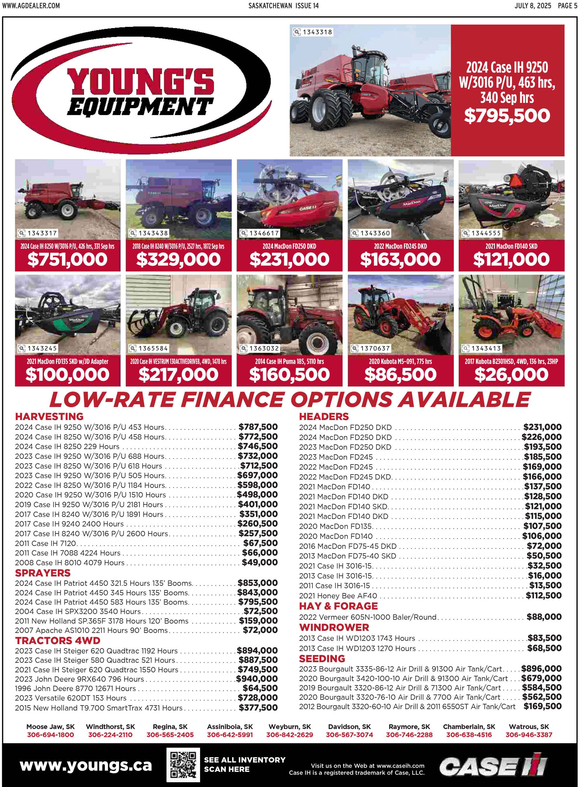 Ag Dealer Used Equipment Ad