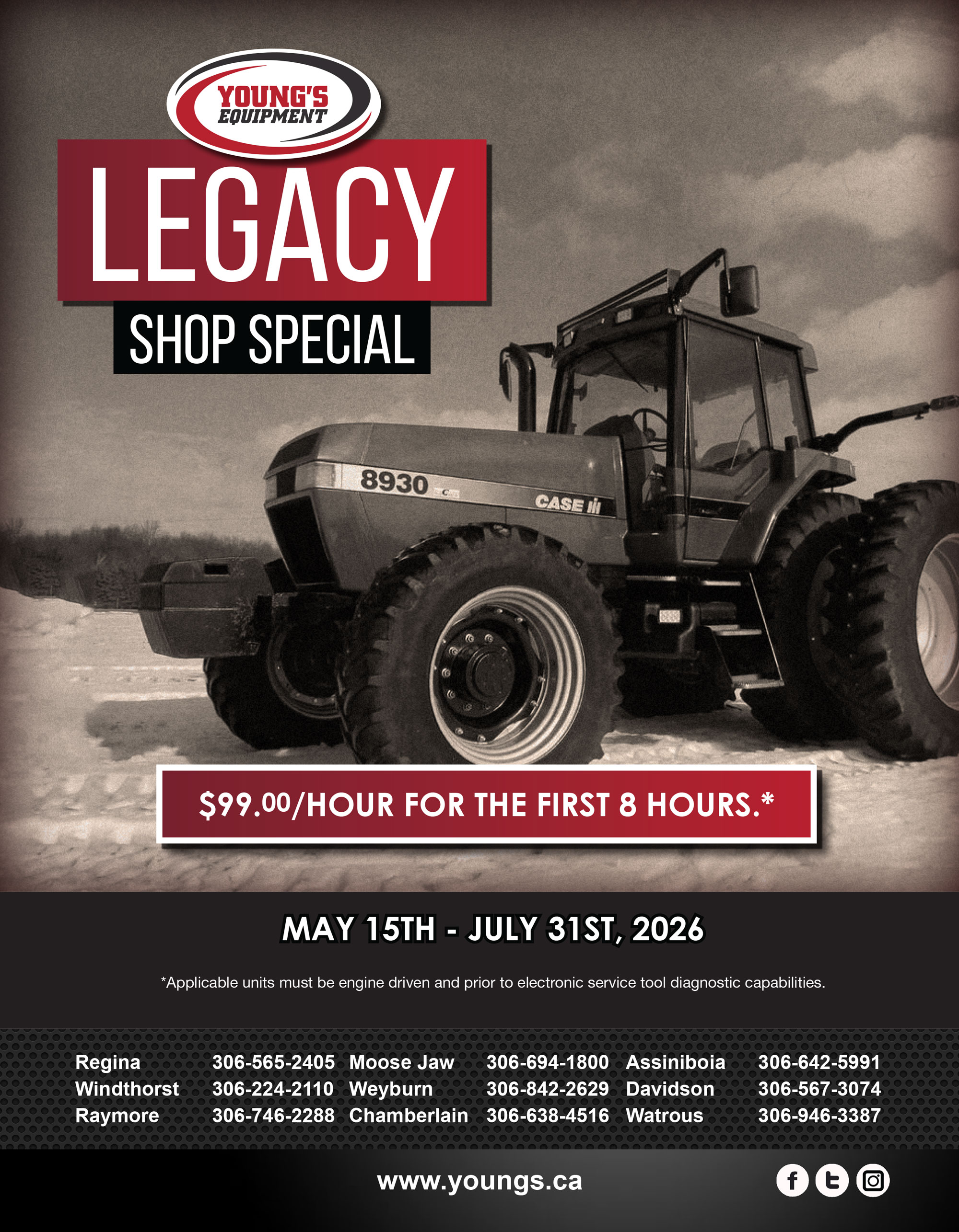 Legacy Shop Special