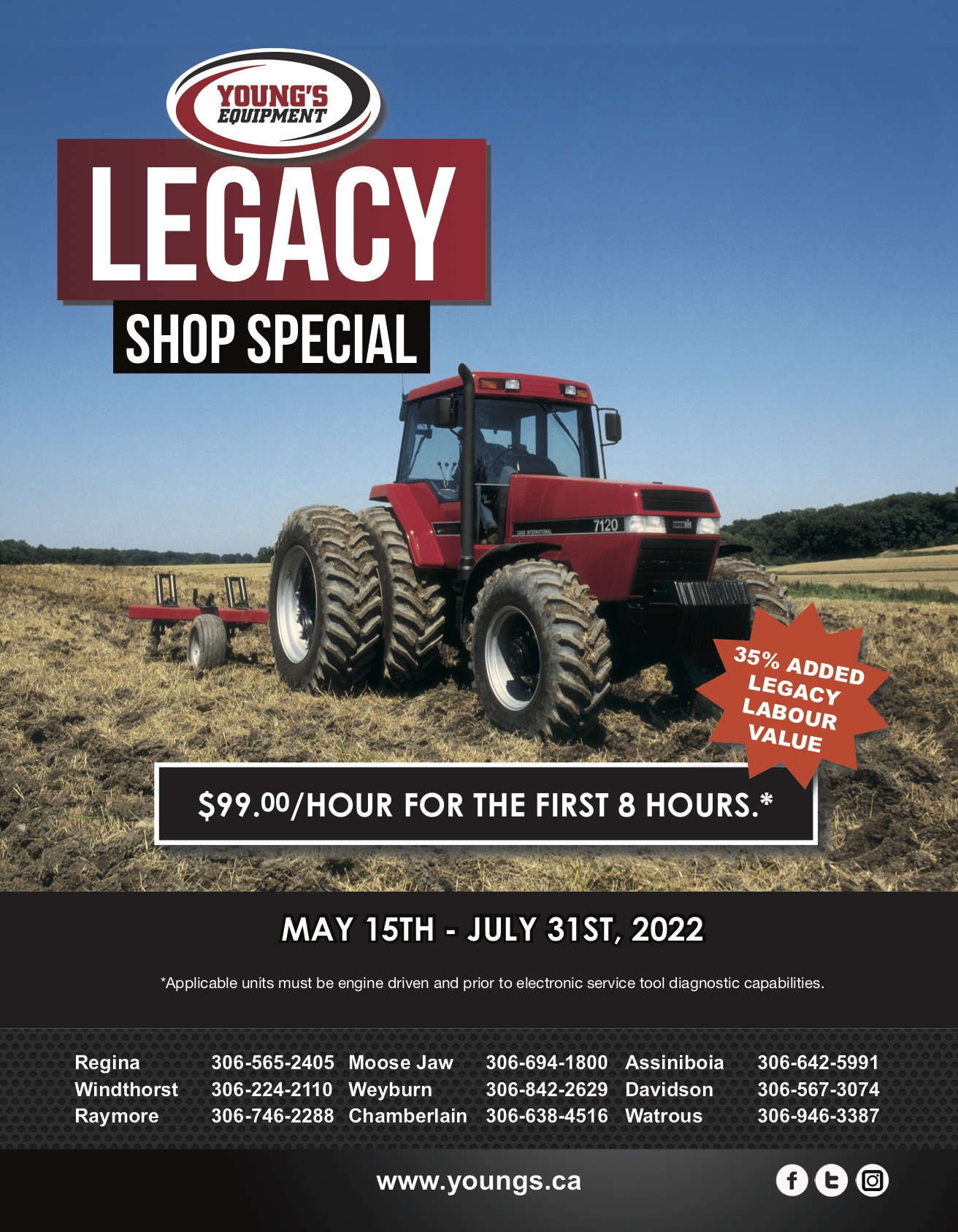 Legacy Shop Special